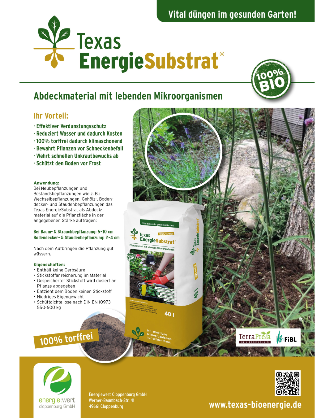 Texas Energie Substrat